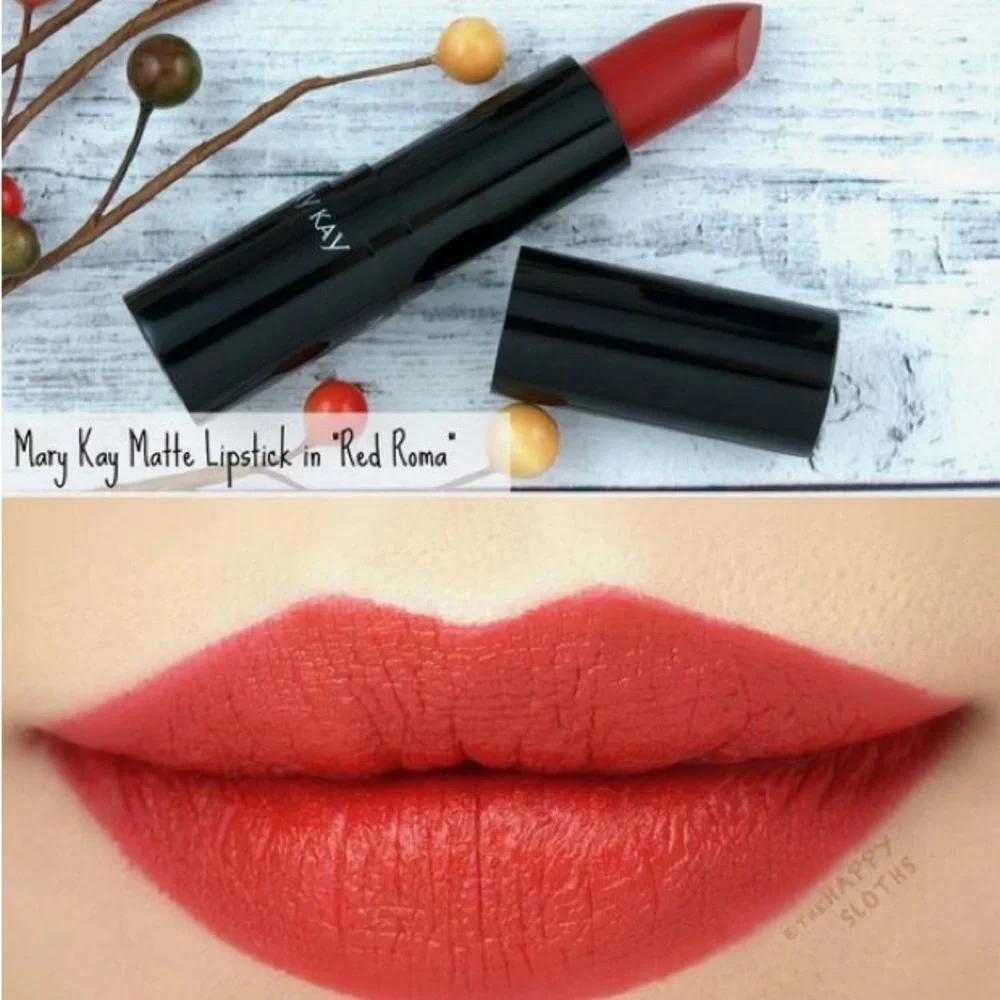 Limited-Edition Mary Kay Matte Lipstick Trio - Red, Orange